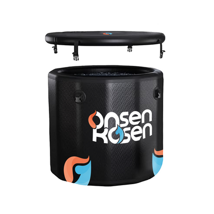 OnsenKosen Atami 1 Person Therapy Tub with Pro 2HP Dual Chiller/Heater