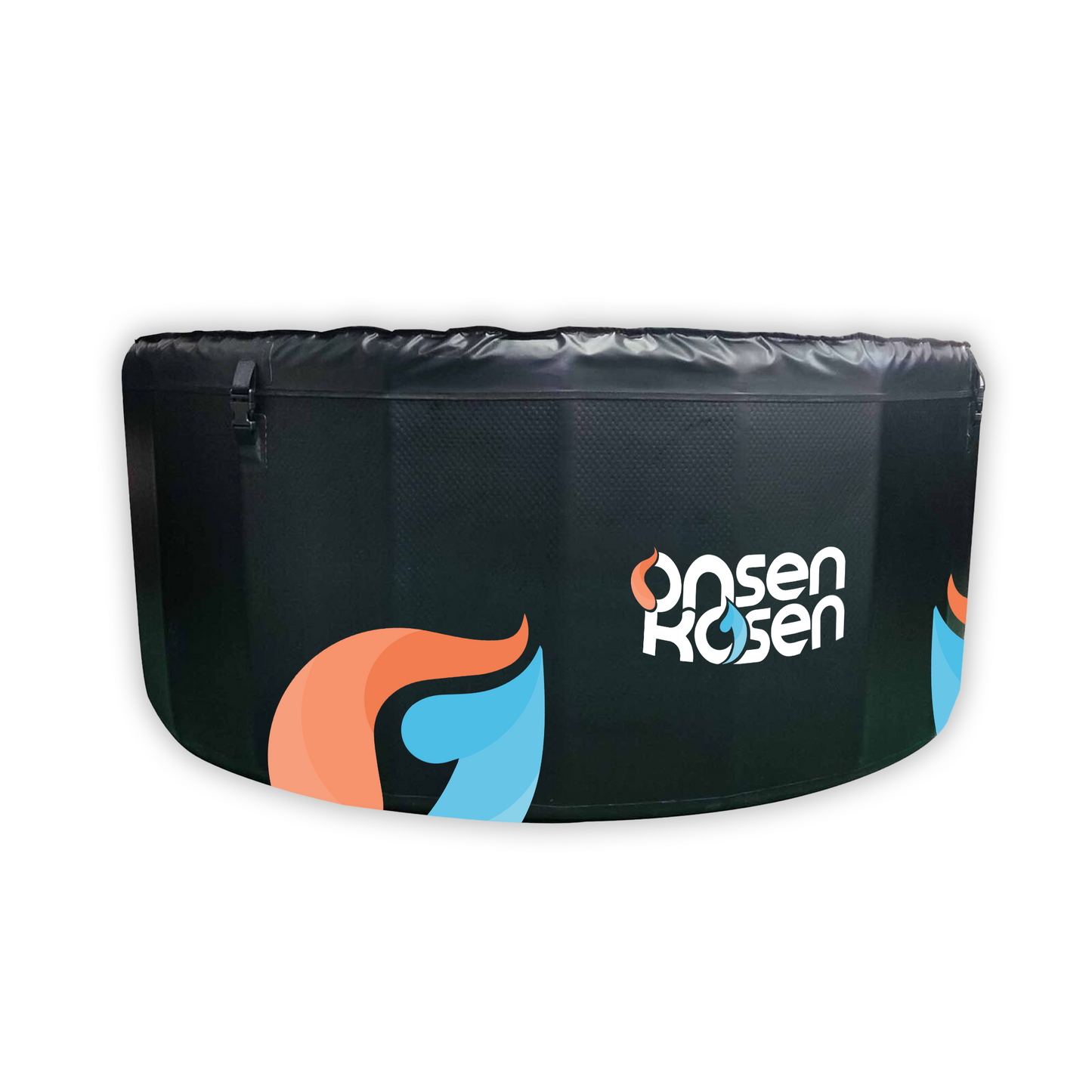 OnsenKosen Beppu 4 to 6 Person Group Therapy Tub with Pro 2HP Dual Chiller/Heater