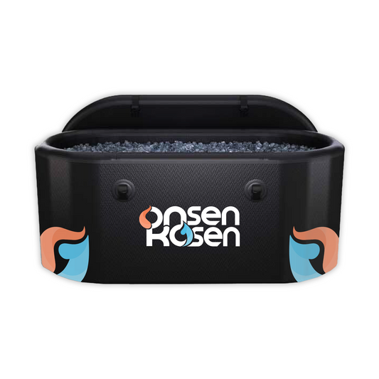 OnsenKosen Dogo 1 Person Therapy Tub with Pro 2HP Dual Chiller/Heater