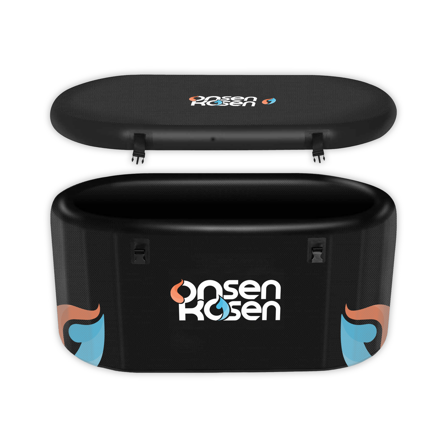 OnsenKosen Dogo Mini 1 Person Therapy Tub with Pro 2HP Dual Chiller/Heater